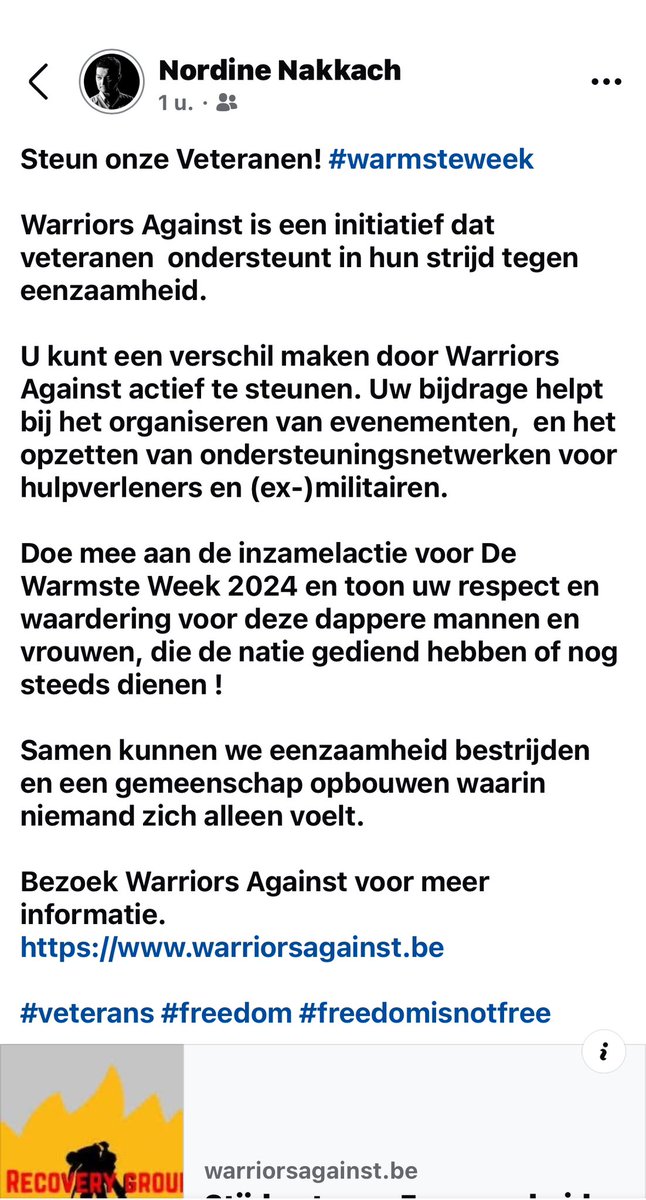 SoldaatABL's tweet image. #Zucht…

Is DIT het wat wij @SvenPoppe, @Def_Adjudant1 als Veteranen mogen verwachten van @BelgiumDefence!?

Echt!? 

Is het dit, dat jullie, “chefs”, na 4 volledige jaren hebben kunnen  regelen!? 

#SCHANDE  #SCHANDE #SCHANDE #SCHANDE #SCHANDE #SCHANDE #SCHANDE #SCHANDE

😡🖕