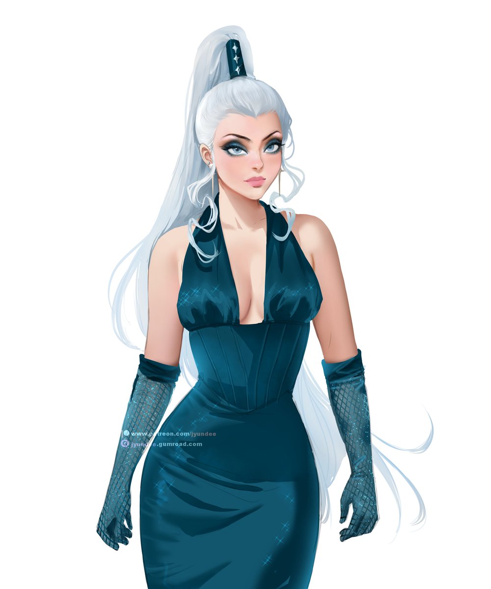 jyundeeARTs's tweet image. she&apos;s Icy ❄️ #Winxclub