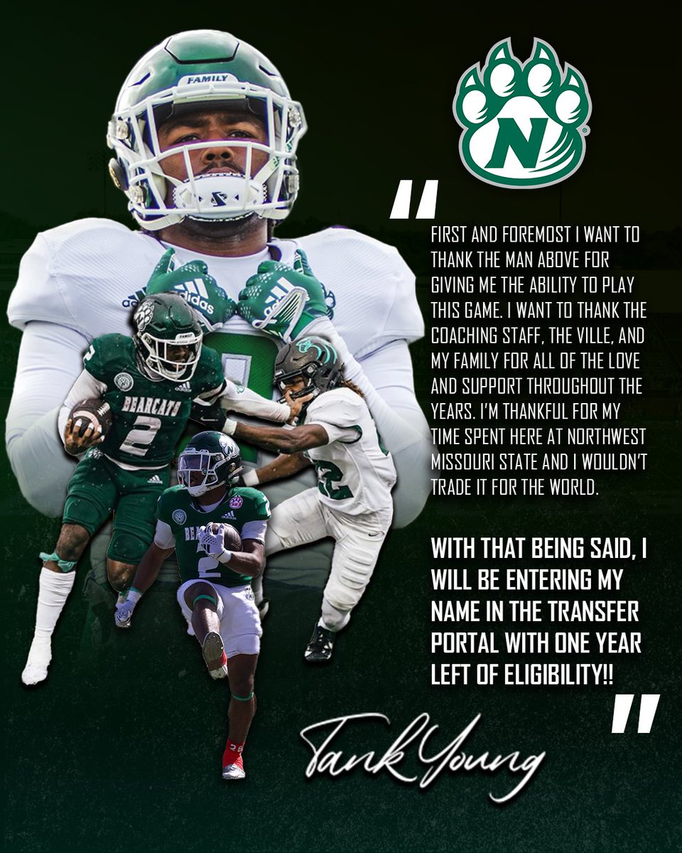 _Tankster_'s tweet image. Entering the portal
Undergraduate Transfer
1 Year of Eligibility Remaining
More highlights if needed