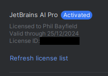 bayf's tweet photo. @jetbrains this is getting tedious... https://t.co/dgs82I0yfj