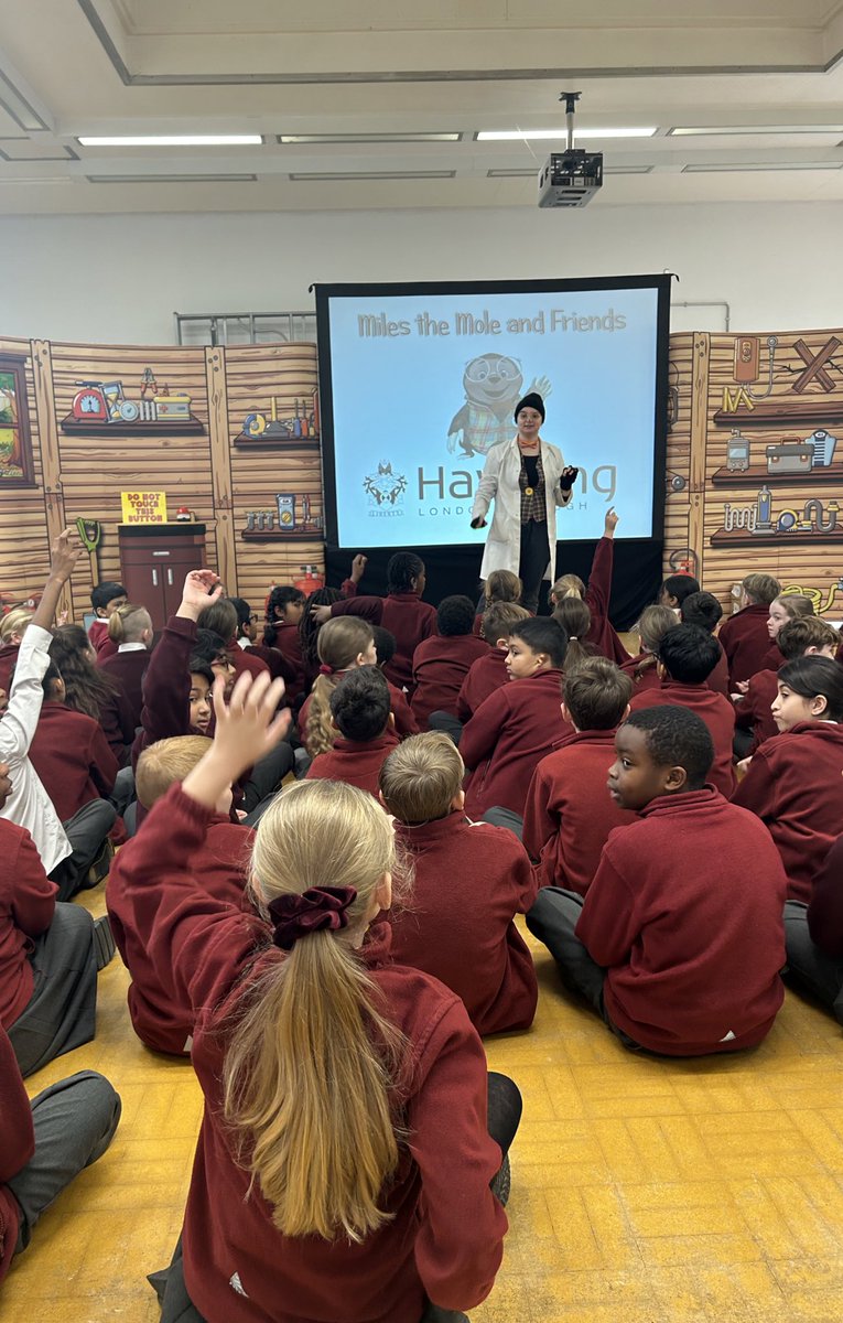 Year 5 enjoyed their workshop “Miles the Mole,” today. They learnt lots about air pollution and what we can do to improve our air.