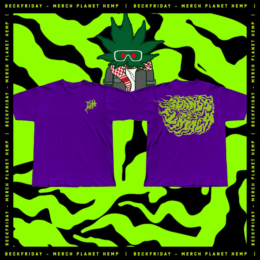 planethempreal's tweet photo. Senhoras e senhores, a gente quer ver geral chapando nessa BECKfriday :: todo o merch oficial do PLANET HEMP com até 30% OFF no site + 10% levando 3 ou mais peças ✊🔥

https://t.co/K5qciB38VK https://t.co/AwAWV0G4SQ