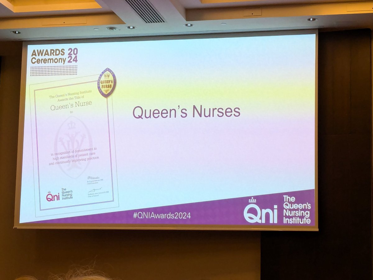 TrinaPerry0910's tweet photo. Proud to get my Queen's Nurse award this evening &amp; carry on supporting palliative care patients 
@STMHospice @TheQNI https://t.co/zxwNHKlKOl