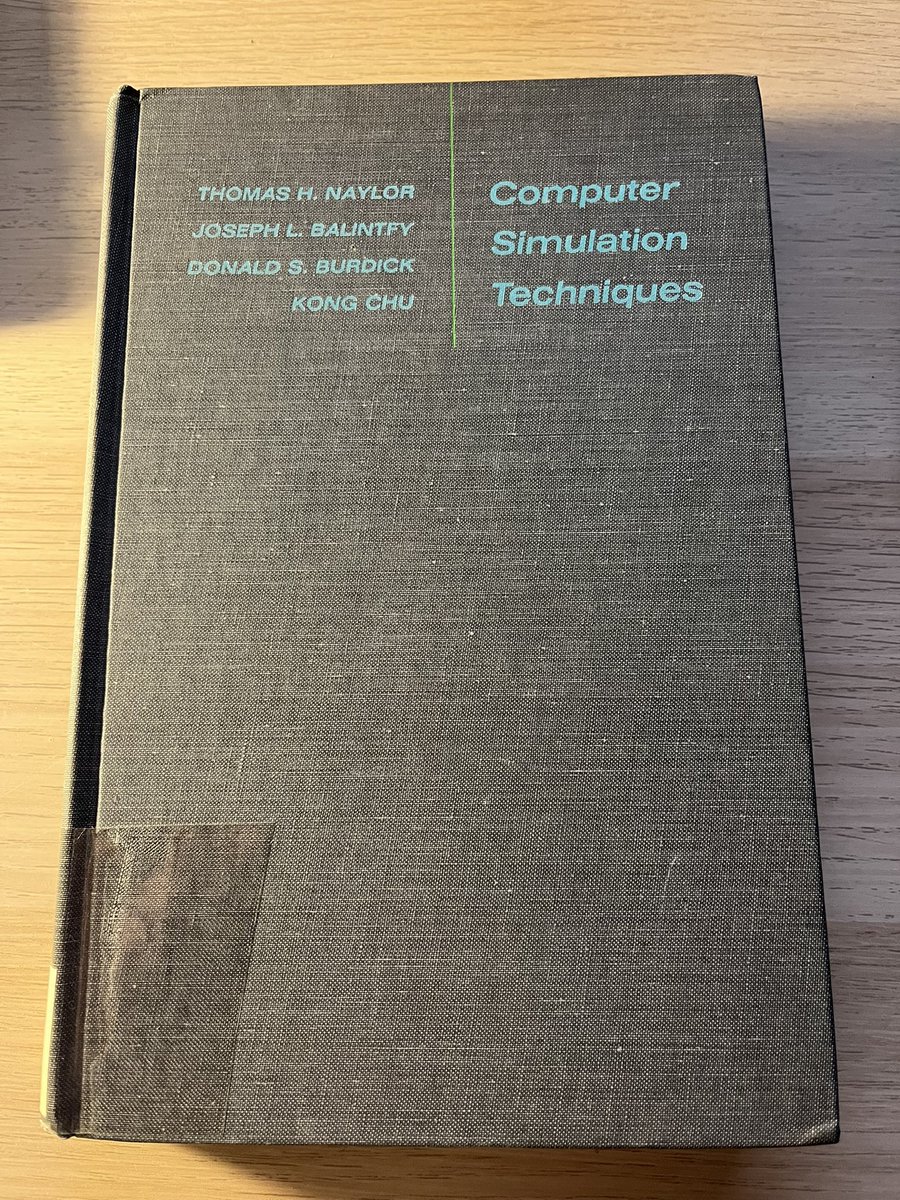 Ordered a used book online, but received a totally wrong one.
Was about to issue return, but turns out this one was published in 1968, so it certainly stays with me