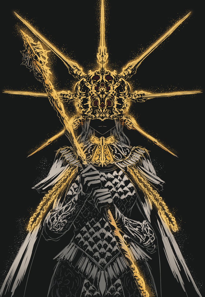 00oSamio00's tweet image. 167- Dark Sun Gwyndolin