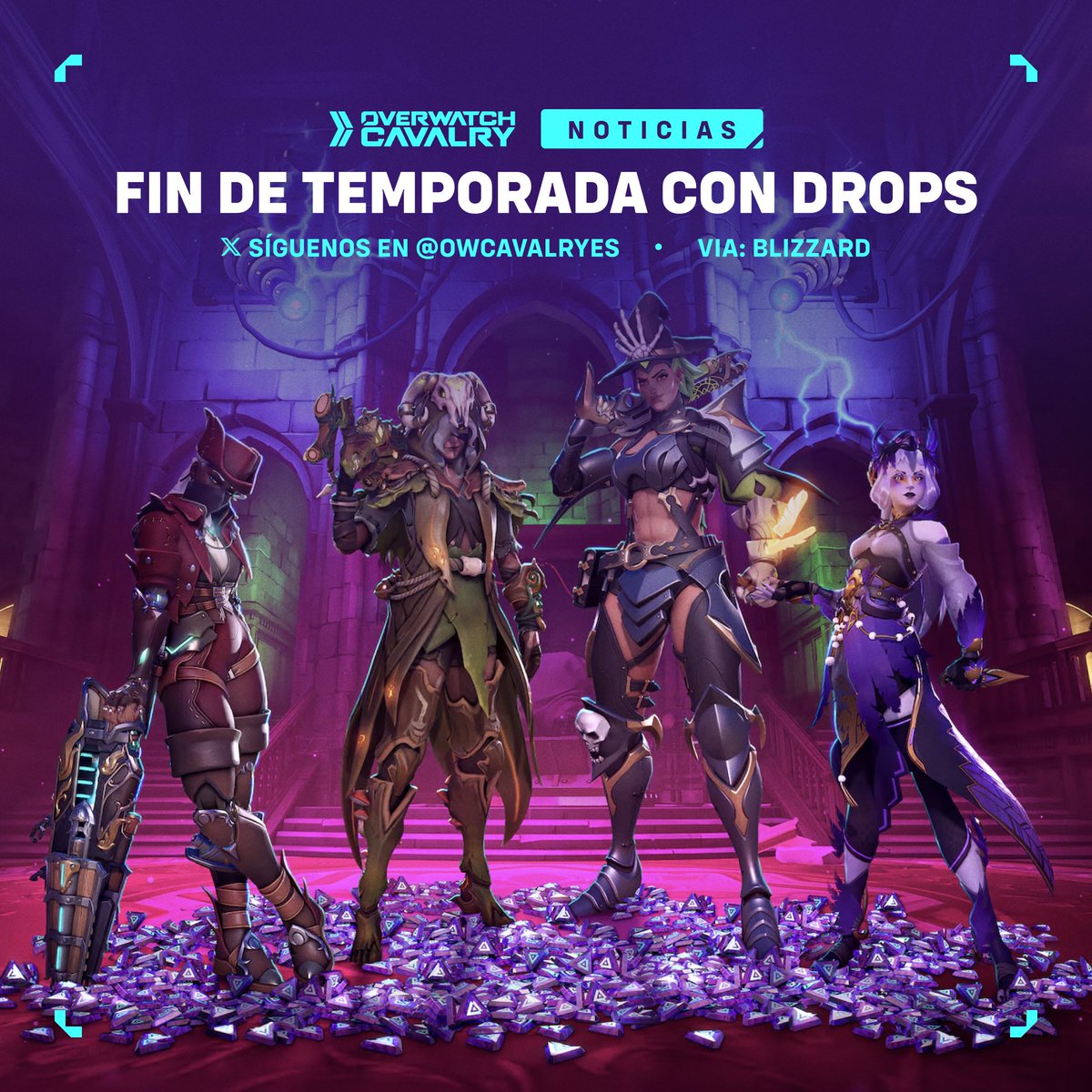 OWCavalryES's tweet photo. Completa tu Pase de Batalla con nuevos Drops de Twitch 🎁

Obtén recompensas viendo cualquier transmisión en la categoría #Overwatch2 hasta el 9 de diciembre:

🎟️ +1 salto de nivel cada 2 horas (hasta 10 horas) https://t.co/iALlhIcvtk