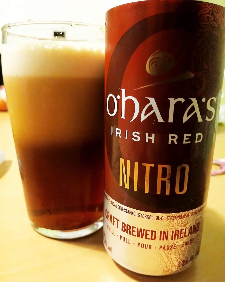 Beerornot2beer (@beerornot2beer_) on Twitter photo Trying this one again as I've seen it come up the last while by a "" craft beer reviewer ""๐. Yeah, can't go wrong with this one. Smooth AF...lovely malty ale which is very easy to drink. Nitro Irish Red Ale <a href="/OHarasBeers/">O'Hara's Irish Craft Beer</a> ๐ป๐ป๐ป Was smart this time and picked up more than one ๐ Trying this one again as I've seen it come up the last while by a "" craft beer reviewer ""๐. Yeah, can't go wrong with this one. Smooth AF...lovely malty ale which is very easy to drink. Nitro Irish Red Ale <a href="/OHarasBeers/">O'Hara's Irish Craft Beer</a> ๐ป๐ป๐ป Was smart this time and picked up more than one ๐