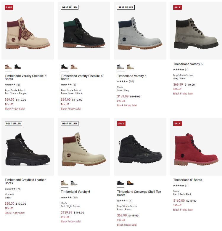 Info4Days's tweet photo. Extra 10% OFF on select Timberland Boots #Ad

- Use code: PARFINAL

Shop: https://t.co/BDHbURRxzW https://t.co/dX0FE783bf