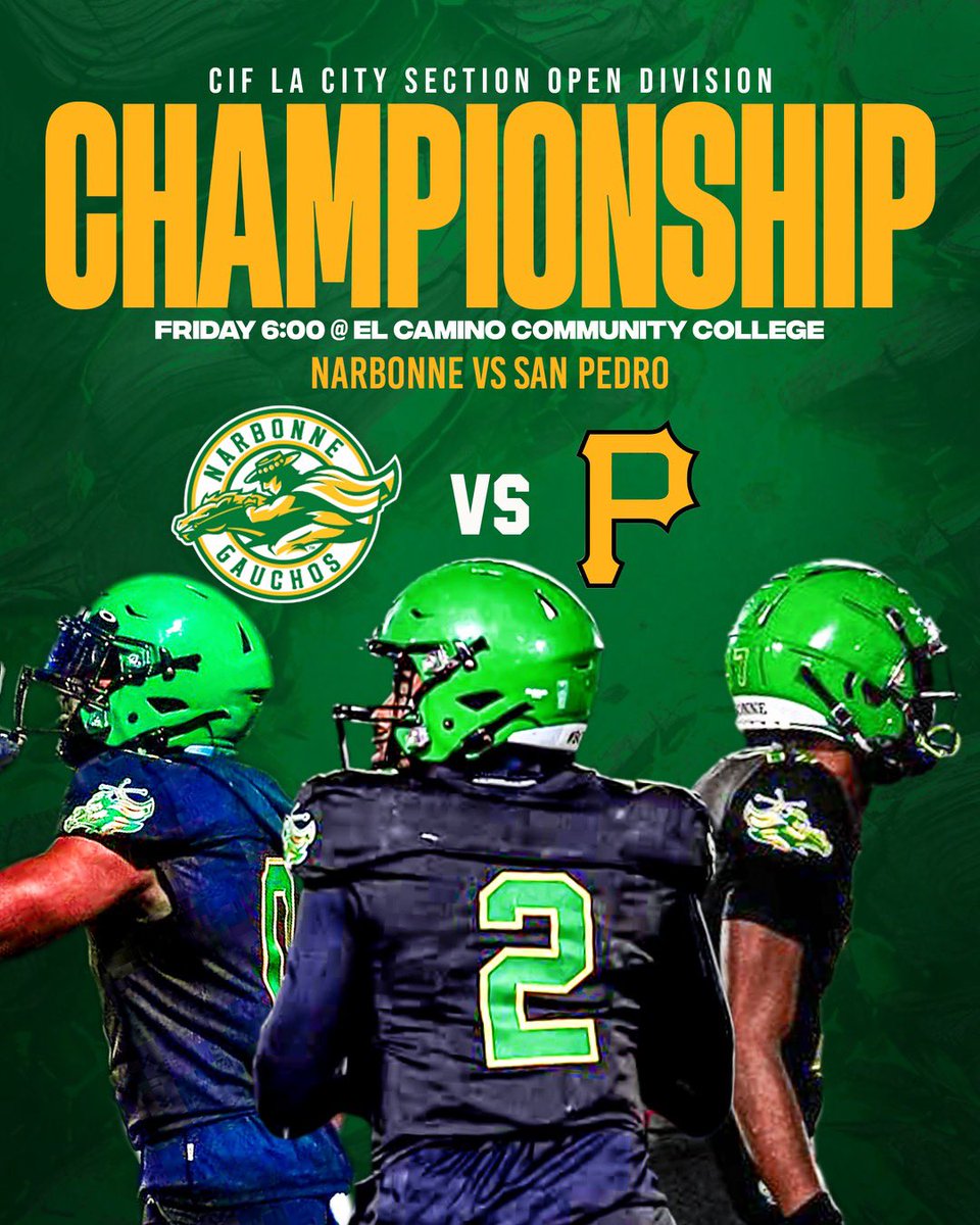 We get to play football today.