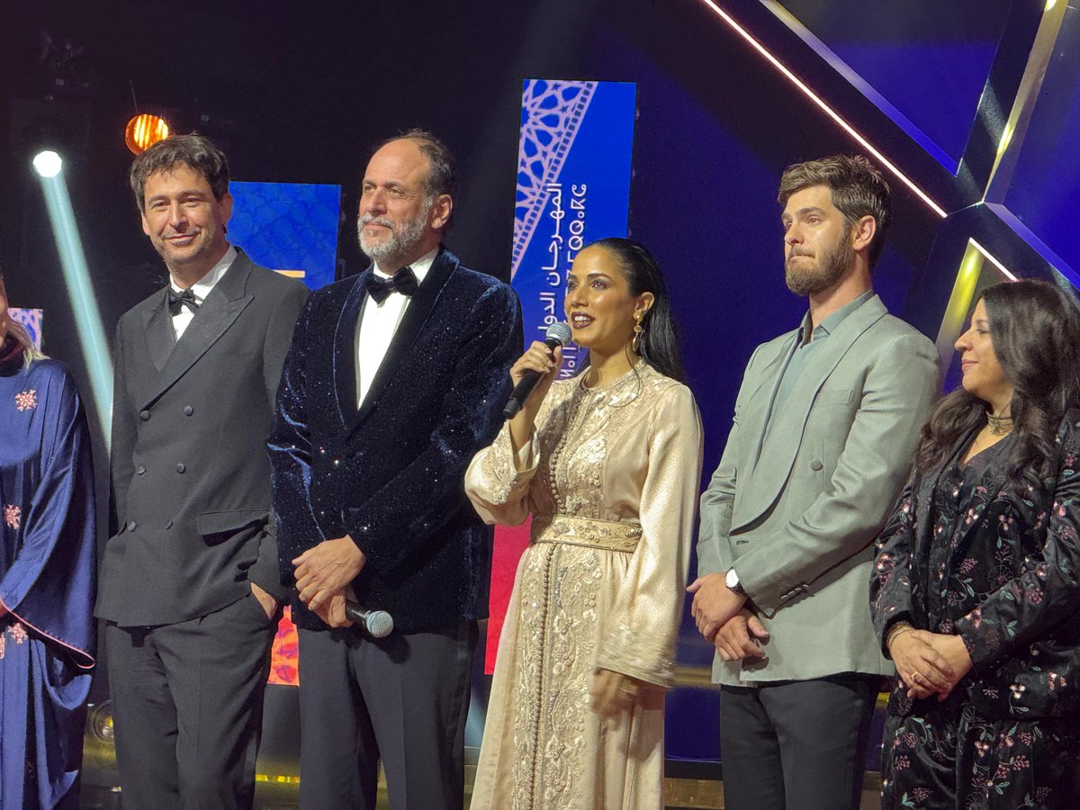 2MInteractive's tweet image. During the opening ceremony of the 21st edition of the Marrakech International Film Festival, the jury members from various nationalities were introduced.

@Marrakech_Fest

#FIFM