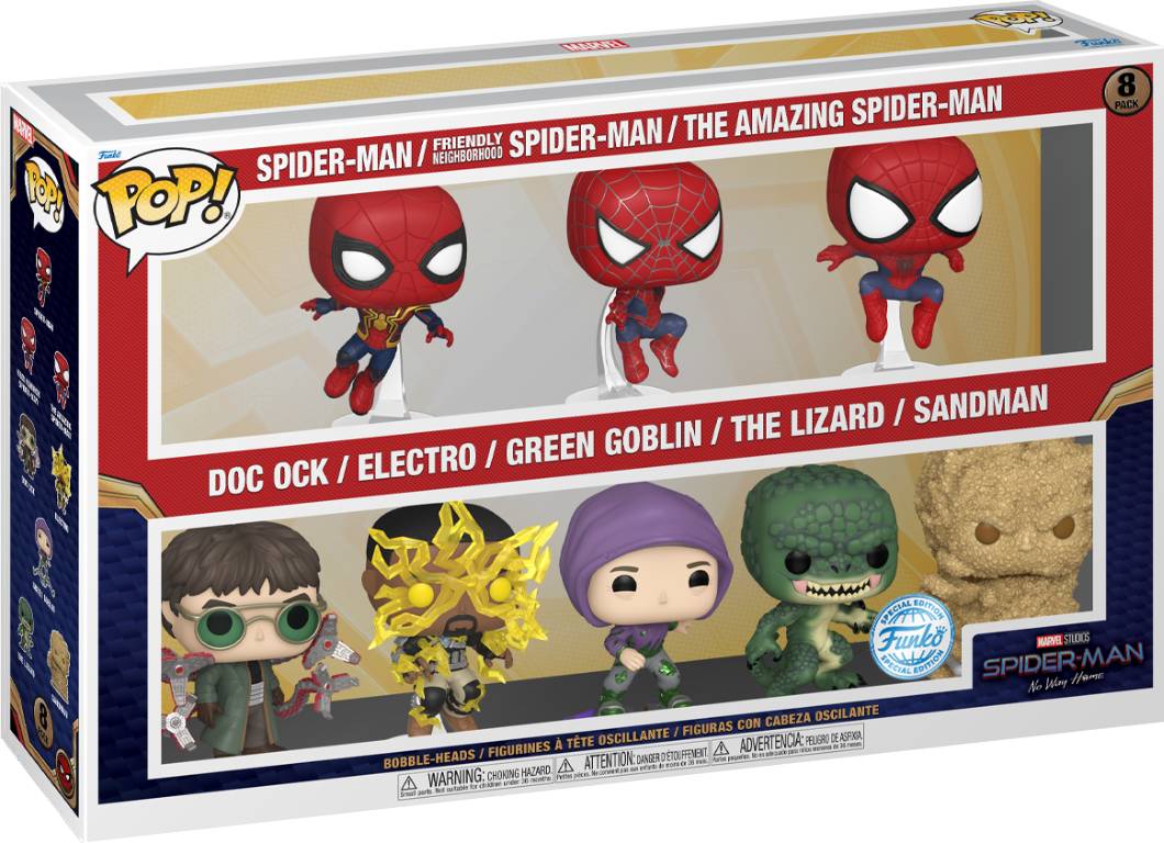 🚨Giveaway III🚨

To be able to win a Spider-Man: No Way Home #Funko 8-pack all you have to do is:
Follow me, Like &amp; RT this tweet and tell me your favourite #SpiderManNoWayHome  moment!

This giveaway will end on 12/13!
The 5 winners will get a DM!
Good Luck Everyone 😊