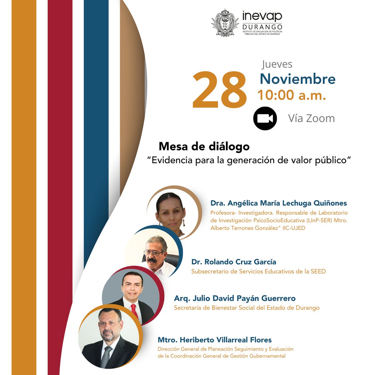 inevap_dgo's tweet image. 👌Con éxito se llevó a cabo el Seminario virtual  organizado por el #Inevap ✅

🤎La #SemanadelaEvidencia reúne desde 2016 a centros de investigación, entidades públicas, empresas, ONG y otras redes, para realzar la #importancia de la generación y uso apropiado de la #evidencia.