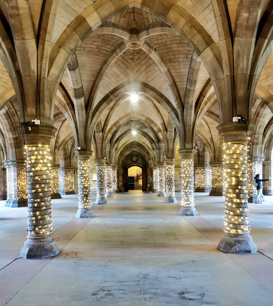 Magical ✨ the countdown to Christmas has begun. <a href="/UofGlasgow/">University of Glasgow</a>
