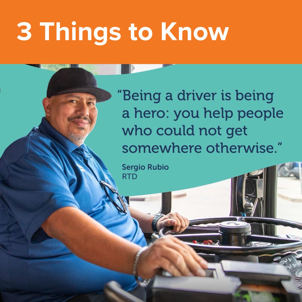RideRTD's tweet photo. Find out what we're grateful for with this week's #3ThingstoKnow:
1. Meet Sergio Rubio – a hero to customers
2. A time for gratitude
3. See the winter bus at Grand Illumination
Read more: https://t.co/CAmuXS2jrP https://t.co/BWzdMM8zFA