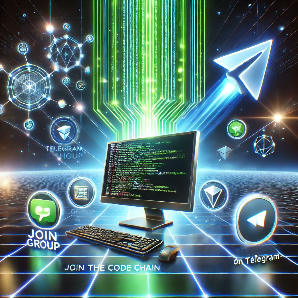 Code_ChainX's tweet image. 🚀 Codechain is now on Telegram! 🎉
Join our community to stay updated on the latest news, token updates, and exciting developments! Be part of the revolution. 💎🌐
🔗 t.me/codechain_cdc
Let’s build the future of blockchain together! 🙌 #Codechain #CryptoCommunity
