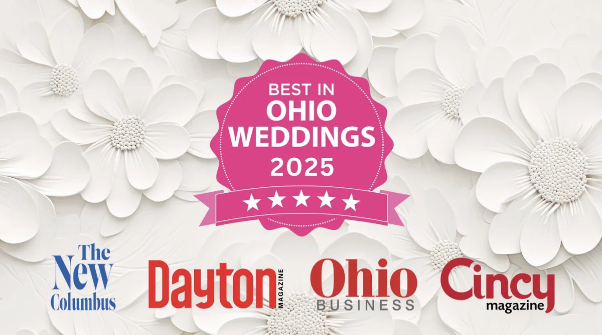 Best in Ohio Weddings 2025 – Nominate now until December 8th! Submit your nominations for the 4th Annual Best in Ohio Weddings, presented by <a href="/cincymagazine/">Cincy Magazine</a>, <a href="/daytonmagazine/">Dayton Magazine</a>, <a href="/thenew_columbus/">The New Columbus</a>, and <a href="/OhioBusinessMag/">Ohio Business</a>, to be released in <a href="/weddings_ohio/">Ohio Weddings Magazine</a>! 👉 bestinohioweddings.com/best-in-ohio-w…