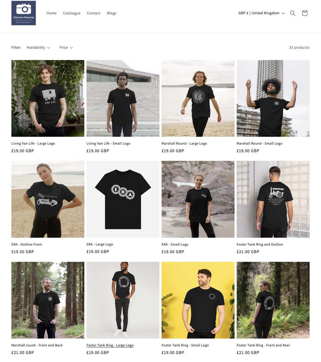 I’ve done something I thought I never would, I have a “clothing range”… it won’t interest most of you as it’s all about traction engines, but hopefully someone in the niche market likes it! eyesofapenguin.com if you fancy a nose