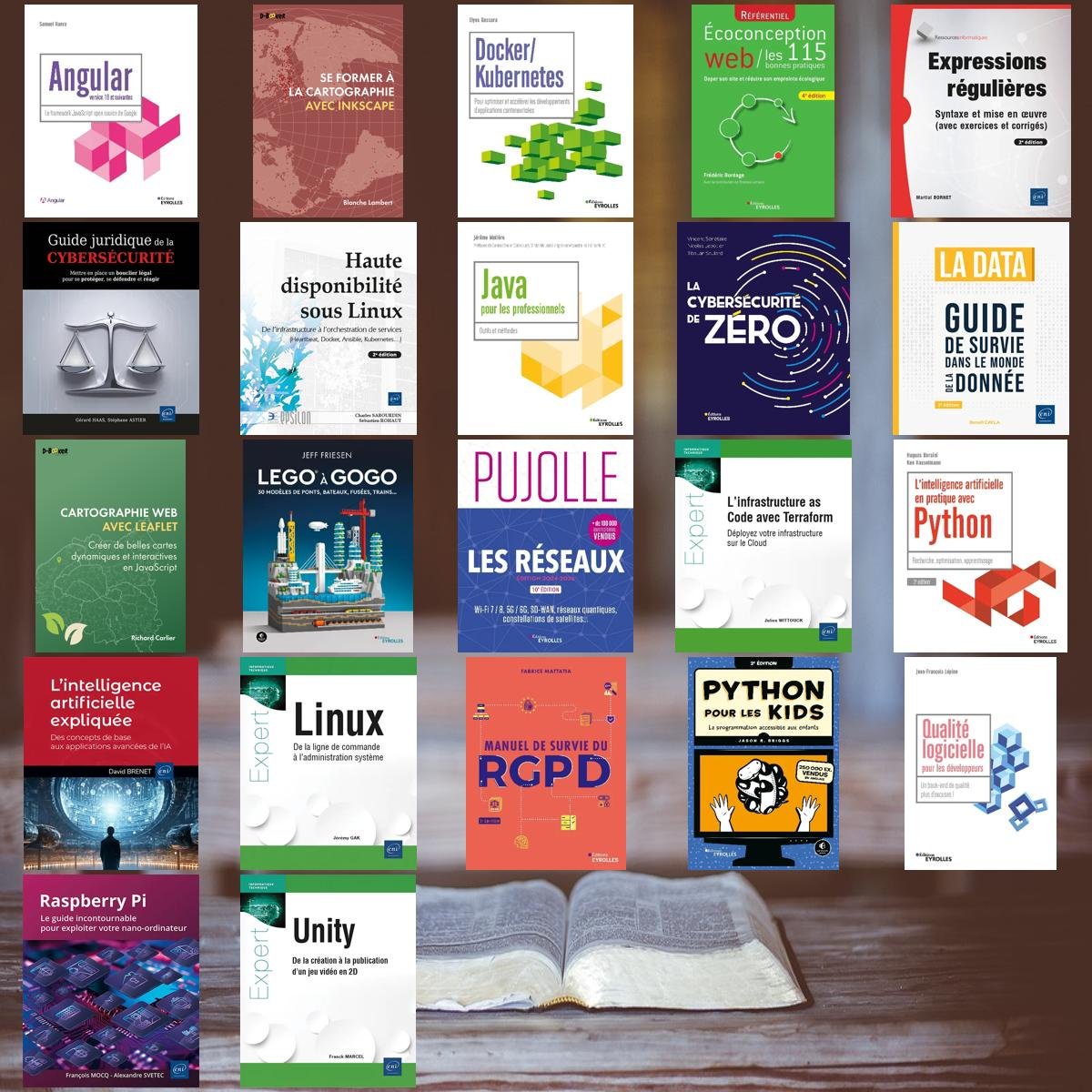 Merci <a href="/passbolt/">passbolt</a> et @AdmanTIC pour le financement des cadeaux et merci à <a href="/Eyrolles/">Eyrolles</a> , <a href="/EditionsENI/">ENI Editions et elearning💻📚</a> et <a href="/ed_dbooker/">Éditions D-BookeR</a> pour les livres