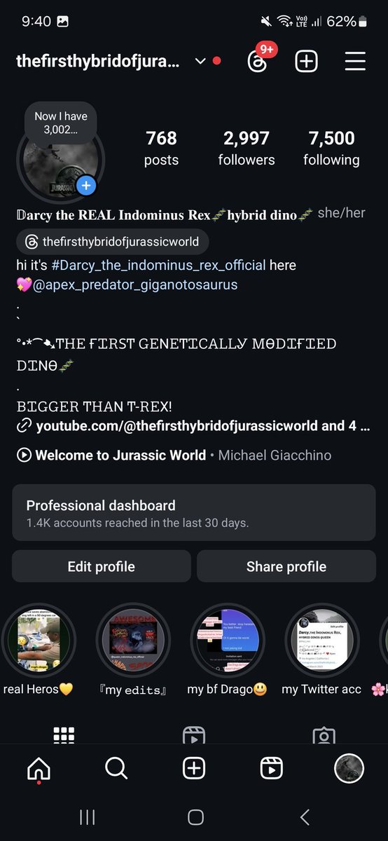 the_i_rex's tweet image. I lost followers 🥺

I had 3.007

And now I have 2.997