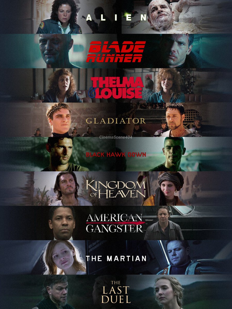 Happy birthday, Ridley Scott!❤️