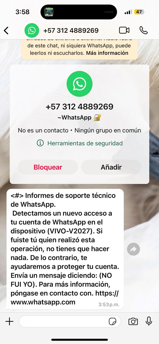 Ojo!!! No respondan a este mensaje, es un spam y así hackean el WhatsApp 

<a href="/WhatsApp/">WhatsApp</a>