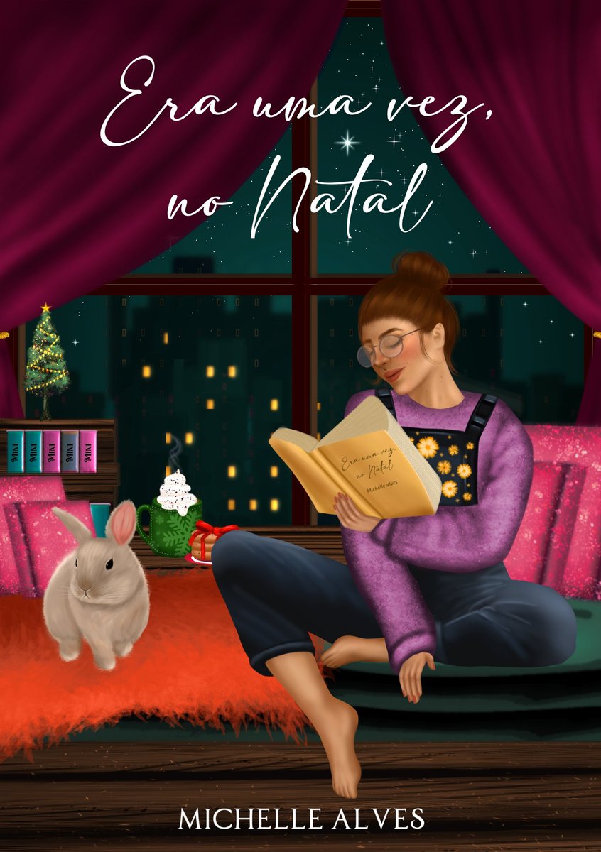 🎄 Sobre Era uma vez no Natal:

🐇 Romance entre vizinhos
📚 Personagem escritora/leitora
🐇 Um coelho de três patas
📚 Questões familiares mal resolvidas
🐇 Certeza de um final feliz

→ Está disponível na Amazon e no Kindle Unlimited ;)