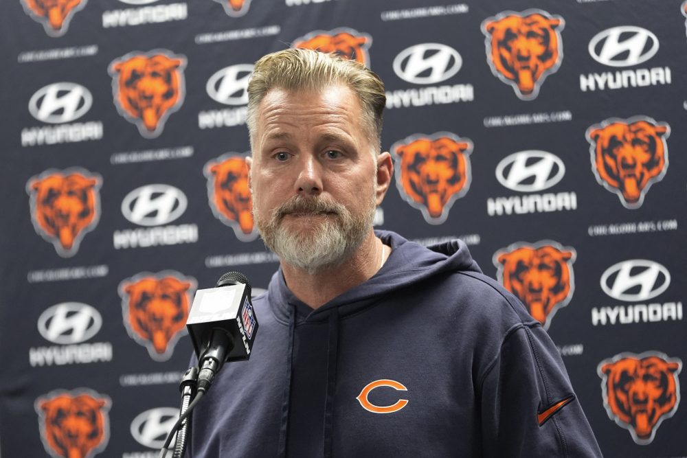 The Chicago Bears have fired their head coach Matt Eberflus Friday, according to the NFL. trib.al/Kbkwuoi