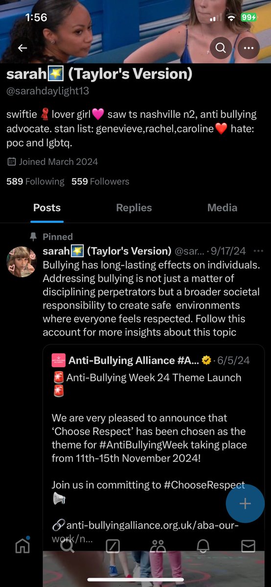 Silexile's tweet photo. @unkown1719 @RedstreakFox @blairspilled @ifiwerearoy Right, so like I was saying and knew I was correct to say, this account and accounts in the comment section have been active Taylor swift fans for month and proudly takes the title of a “swiftie” and thus aren’t set ups, glad we cleared this up!!! https://t.co/lpZAf1PlSe
