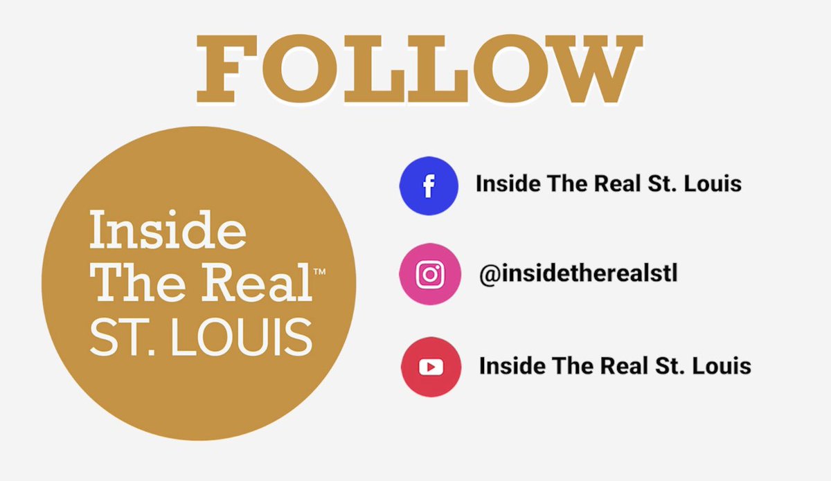 InsideRealStL's tweet photo. Don’t forget to follow us on our other social platforms: • Instagram: https://t.co/zTd5mT1VZc • YouTube: https://t.co/DL4iTTv9z7 • Facebook : https://t.co/OYy9u0Waqs • Thanks for your continued interest and support! • Inside The Real St. Louis. Where Hidden Gems Are Found https://t.co/Py08xJpJ51