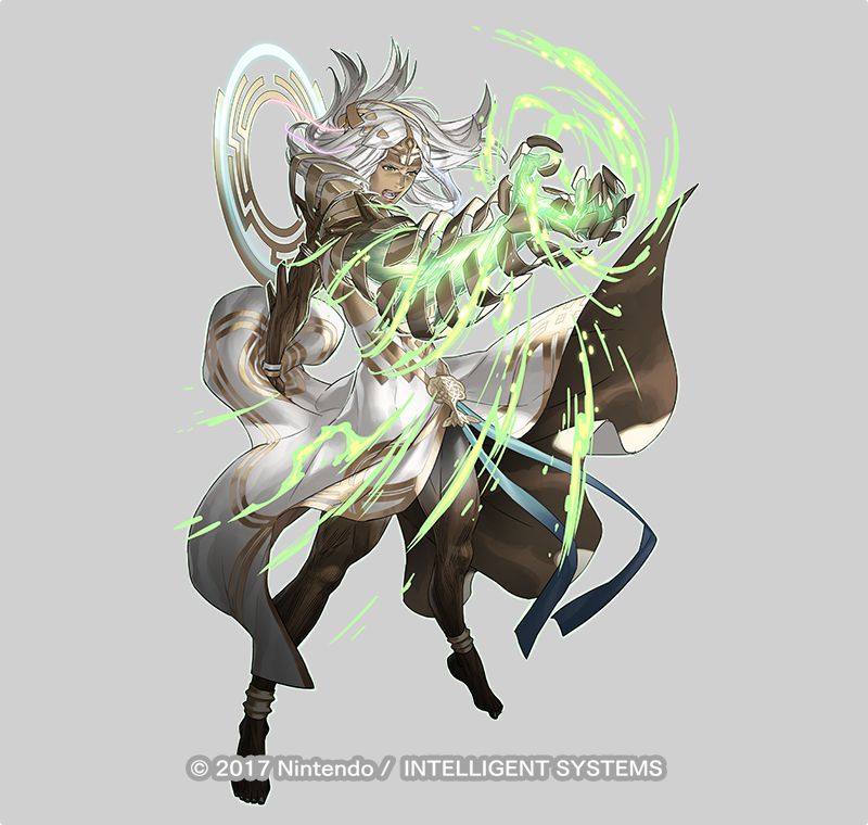 「大好評配信中の『ファイアーエムブレムヒーローズ』にて神階英雄「心の葬り手 レーラ」|コザキユースケ/Yusuke Kozakiのイラスト