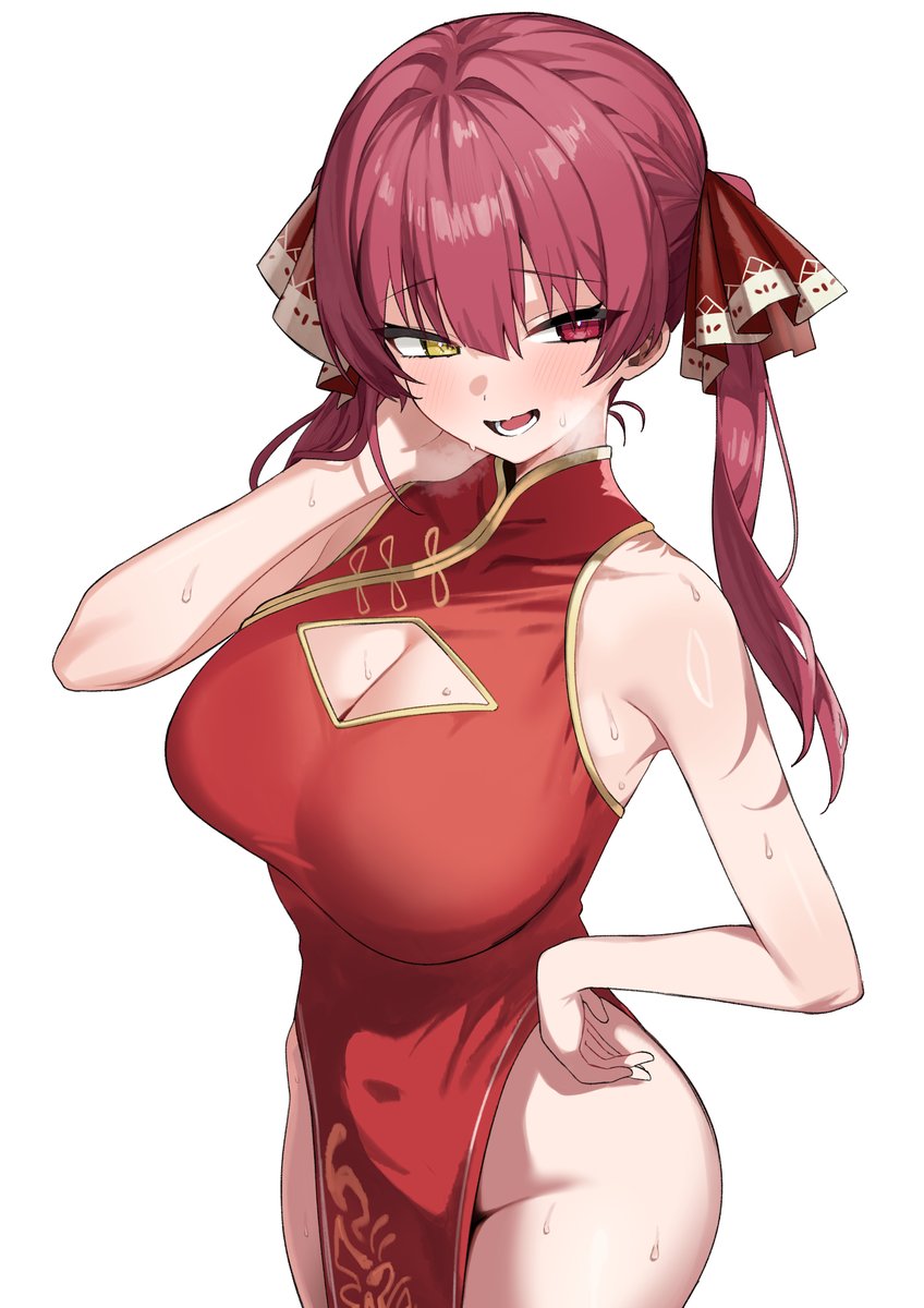 chiet0's tweet photo. ああチャイナドレスが…
#マリンのお宝 https://t.co/ZHNNwoi3sS