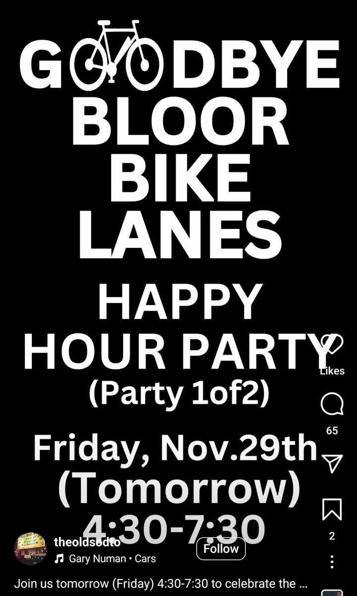 So this pup that's a 5-minute walk from a subway stop is providing discount drinks to celebrate Bill 212 passing.

I'm sorry, but if your business is reliant on drivers being able to easily get to you in Canada's largest city then you need a new business model.