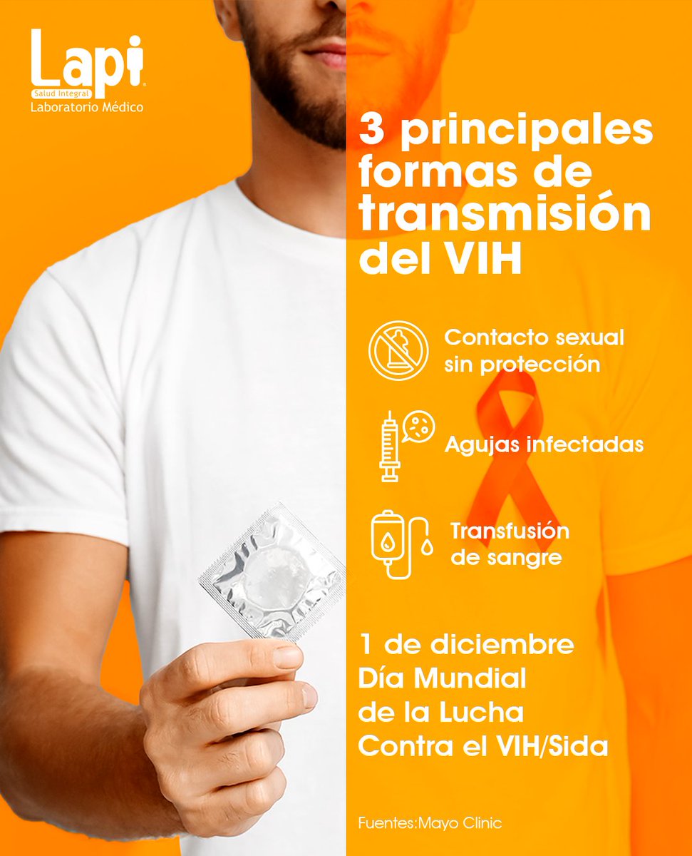lapi_lab's tweet image. Hoy, en el #DíaMundialDeLaLuchaContraElVIH/Sida recordamos la importancia de la prevención, el apoyo y el acceso a tratamientos.

El SIDA es una enfermedad crónica causada por el daño del VIH al sistema inmunitario.
Aunque no tiene cura, los medicamentos pueden controlar el VIH.