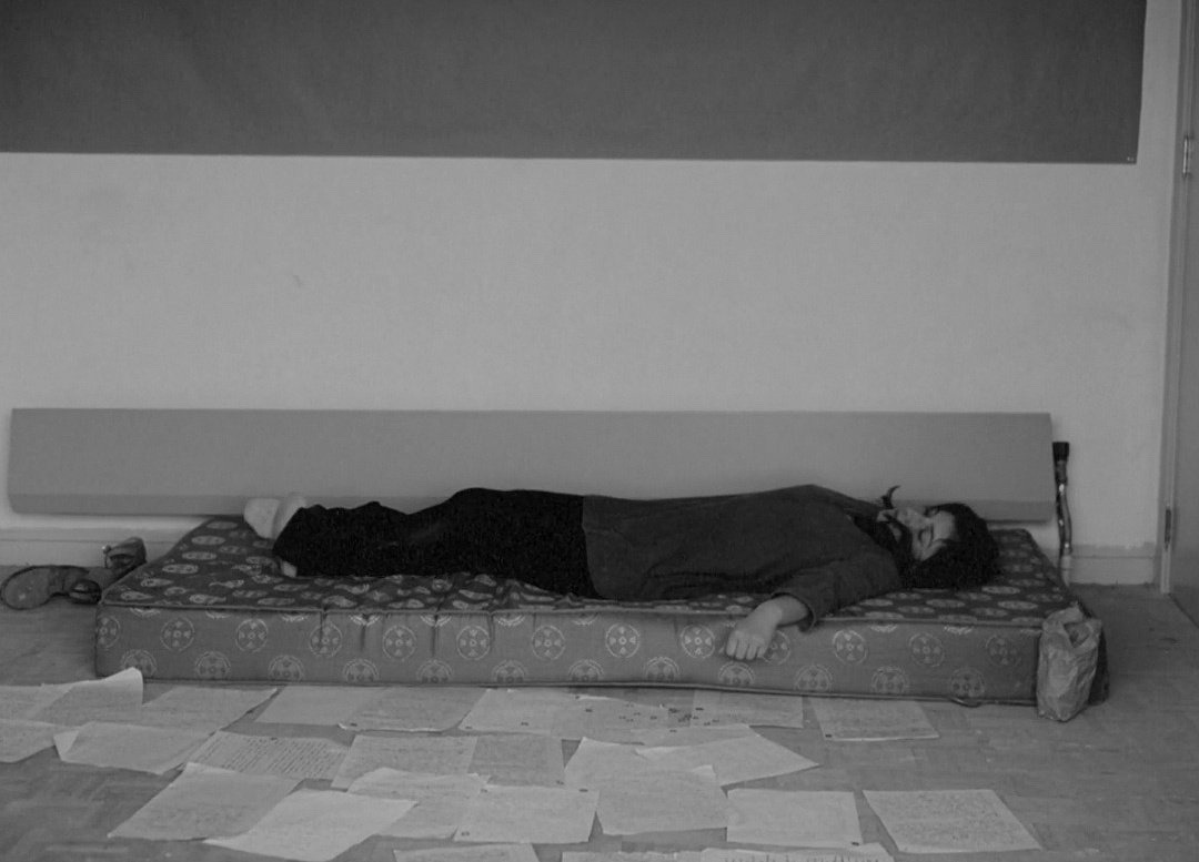 Weekend.

Je, Tu, Il, Elle (1974), dir. Chantal Akerman