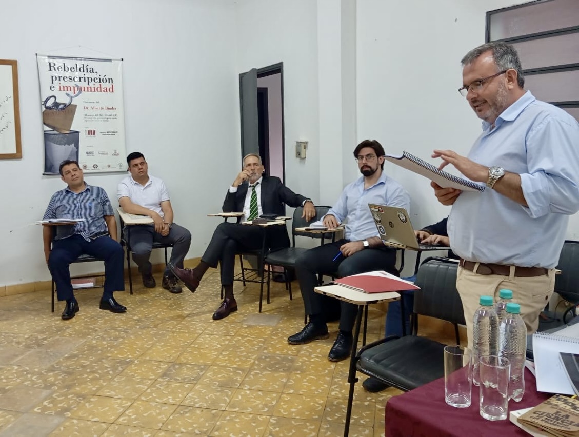 🎓✨ Cierre de un año de aprendizaje y compromiso ✨🎓

Finalizan las actividades académicas de la Décima Promoción de la Maestría en Garantismo Penal y Derecho Procesal de la <a href="/UNP_Pilar/">Universidad Nacional de Pilar</a>  e <a href="/INECIPPY/">INECIP Paraguay</a>