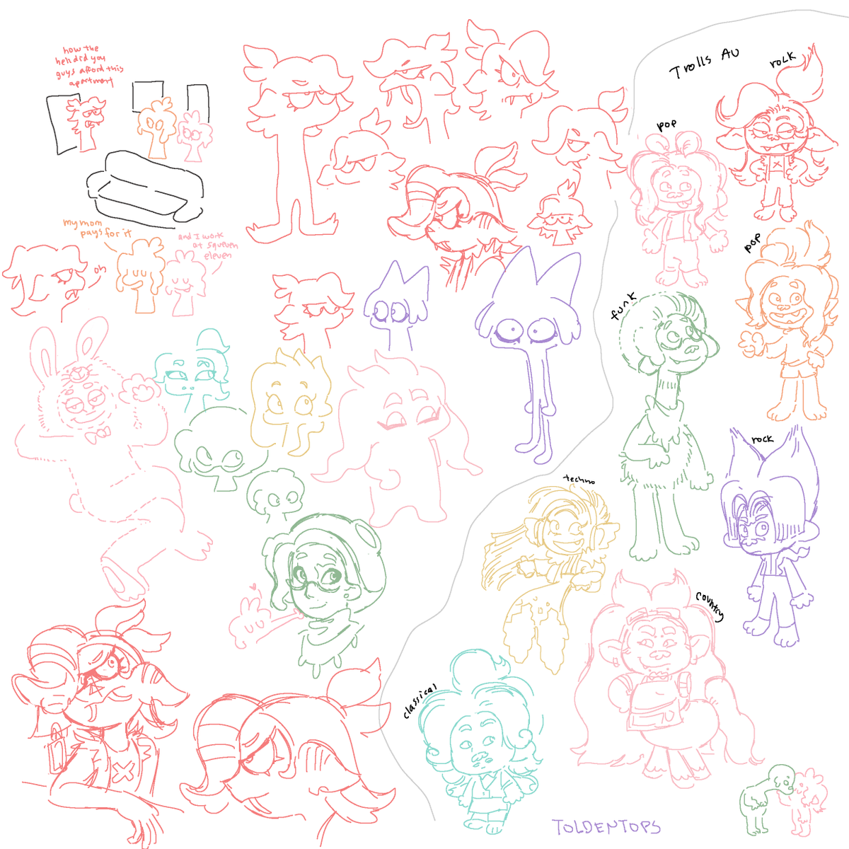 splat oc doodles 