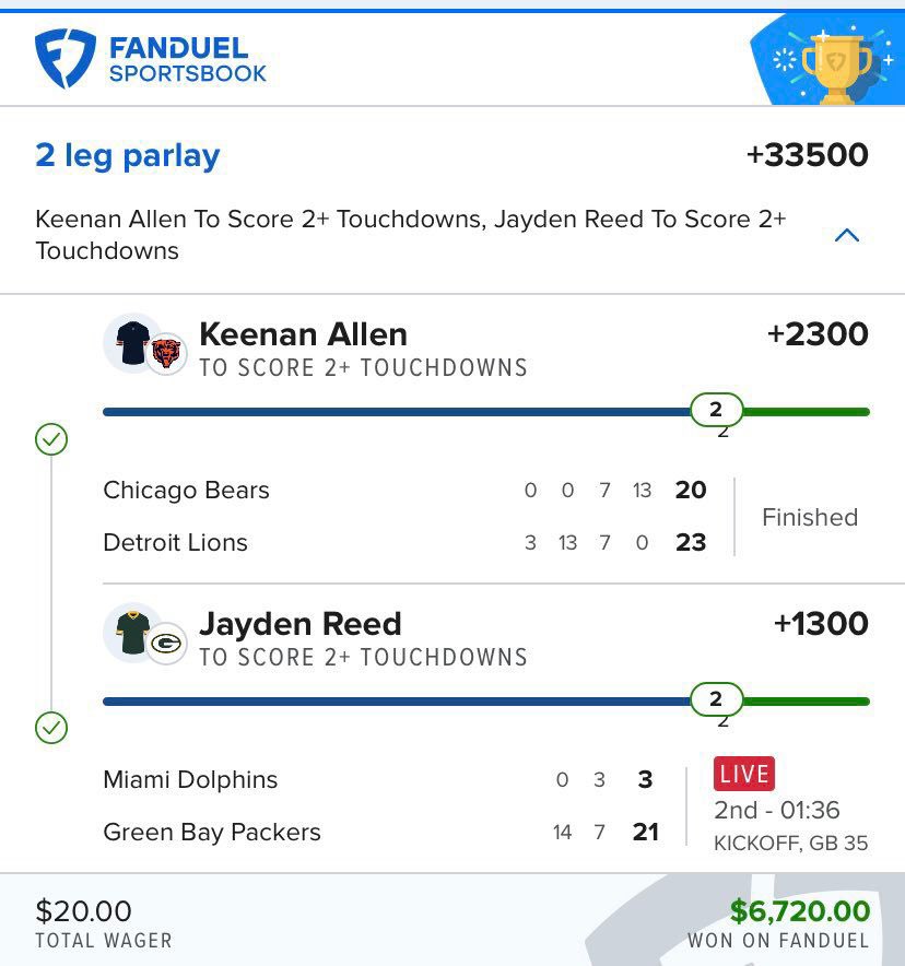 Solid 3leg
Touchdown plays
Let's all get this one 
Tap in guys 
⬇️⬇️⬇️

t.me/cm4ffd3qQRZmOW……

#strikeout #underdog #props #SportsBettingX #over #under #gamblingx #NBA #MLBPlayoffs #flexfriday #Fanduel    #bovada #foryou #PrizePicks