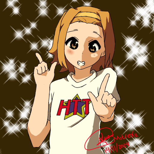 mitreku's tweet image. #けいおん #digitalart