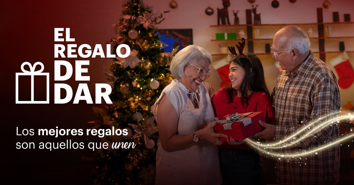 ¡Compartí momentos únicos en la época más mágica! 🎄 ​
¡Esta Navidad, el mejor regalo es compartir! ¿Ya te uniste a #ElRegaloDeDar?​
Doná a una de nuestras 5 ONG participantes para multiplicar la felicidad, en bit.ly/BAC_YomeunoElR… #BACApoyo