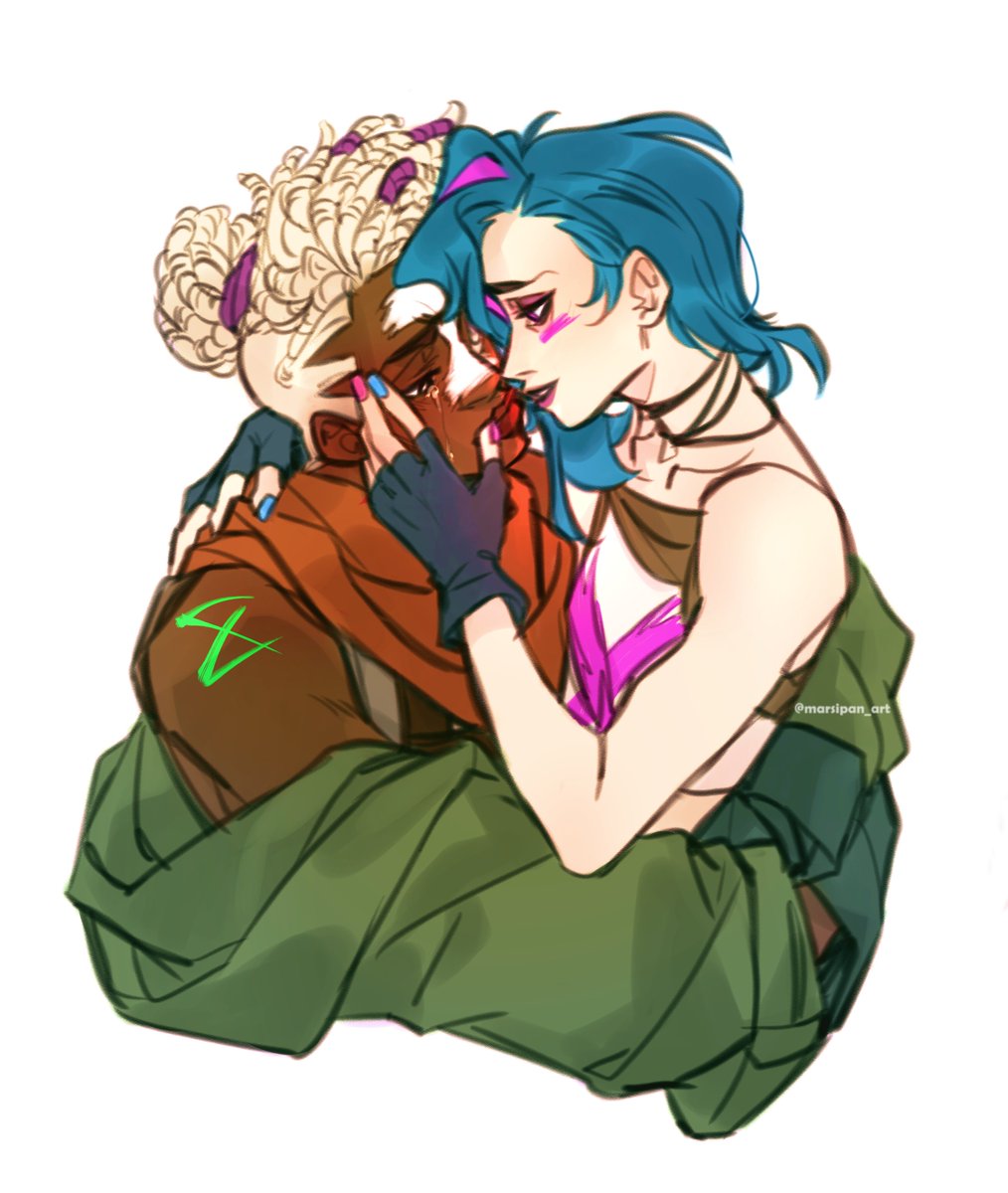 Marsipan_art's tweet photo. Stay your pretty eyes on course 
Keep the memories of who I was before 
So stay with me ~❤️‍🩹

#timebomb #arcane https://t.co/GHvQ39rOVF