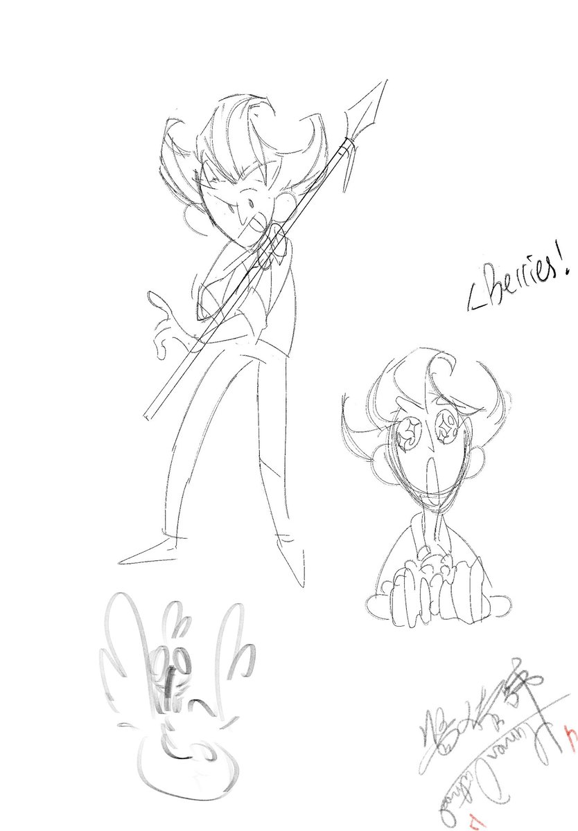 HumanOatmeal2's tweet image. Doodles from long ago……
#maxwill #DontStarve #dontstarvewilson #dontstarvemaxwell #chesterismycutelittlebaby!