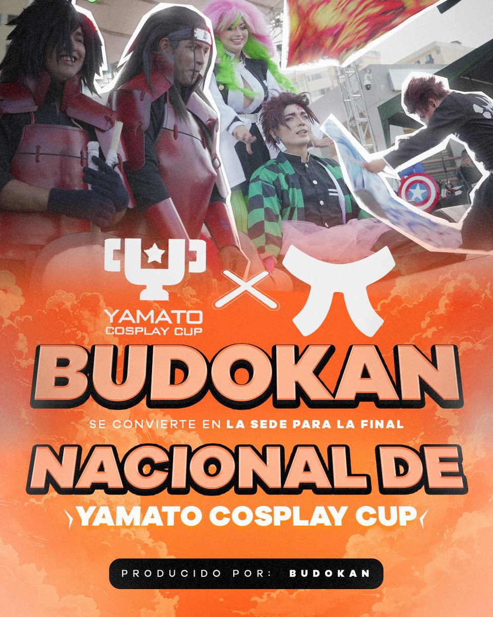 BudokanEC's tweet image. 🇪🇨✨ ¡Ecuador hace historia! Budokan será sede de la Final Nacional de Yamato Cosplay Internacional, el torneo de cosplay más importante de LATAM.
🌟 Representa a Ecuador a nivel mundial.
👉 Más información aquí: forms.gle/7vhDhLAXKX835k…
#CosplayEcuador #Budokan2025 #Cosplay