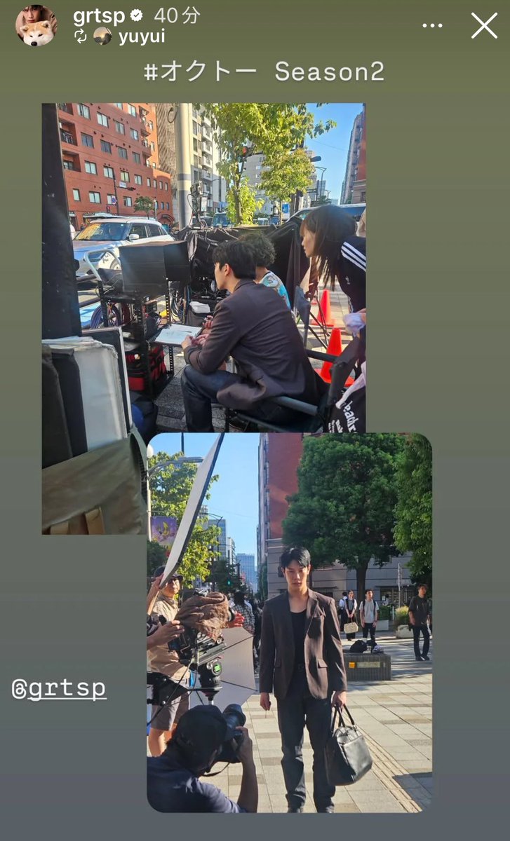 thai_no_manaita's tweet photo. ゆいマネ #オクトー Season2の撮影風景ありがとう🥹🥹🥹
モニターチェックしてる時の姿勢の良さに痺れる😇
IGS #yuyui #grtsp https://t.co/gw6xYCrbIp