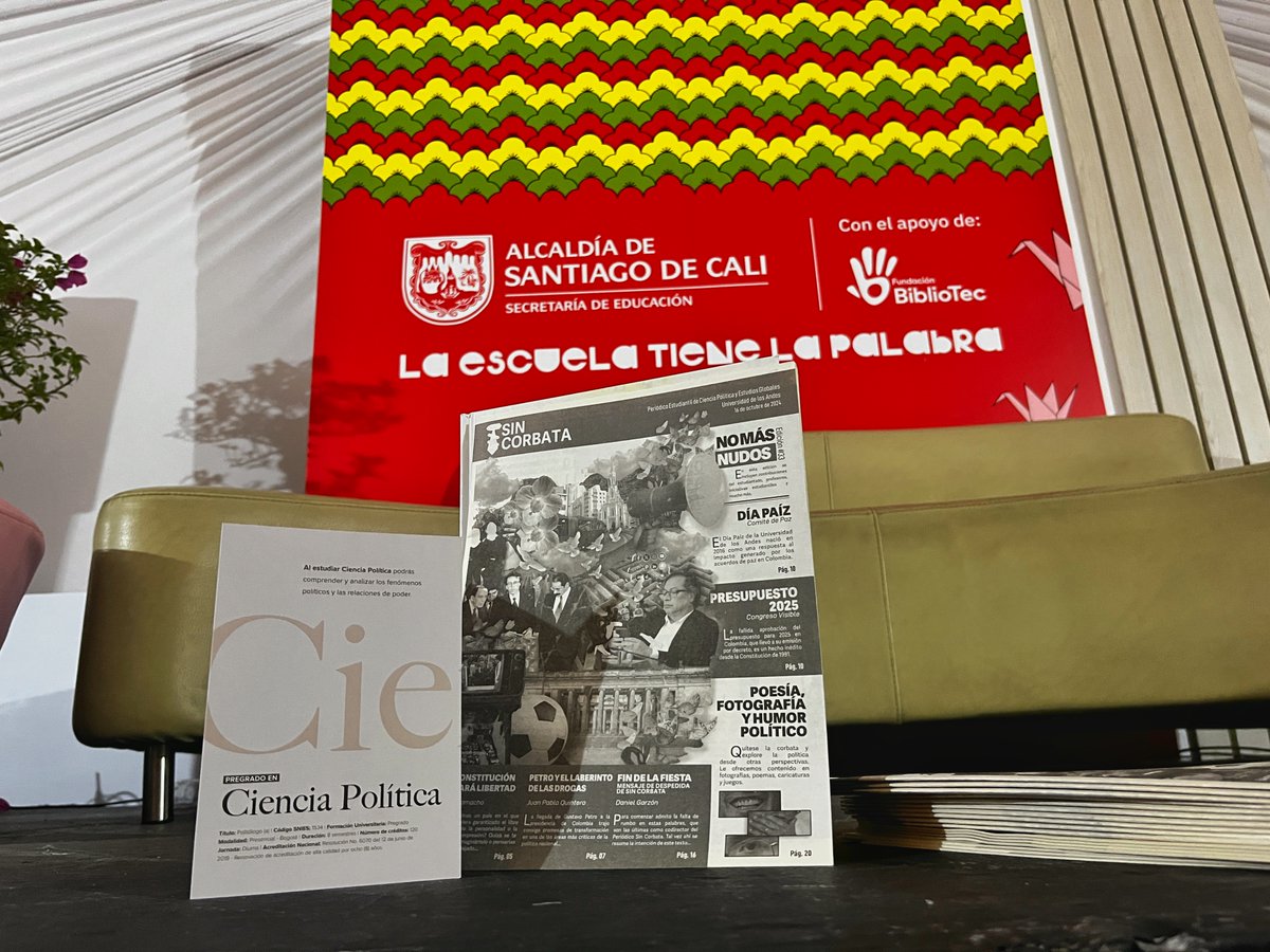 Ciencia Política y Estudios Globales Uniandes tweet media