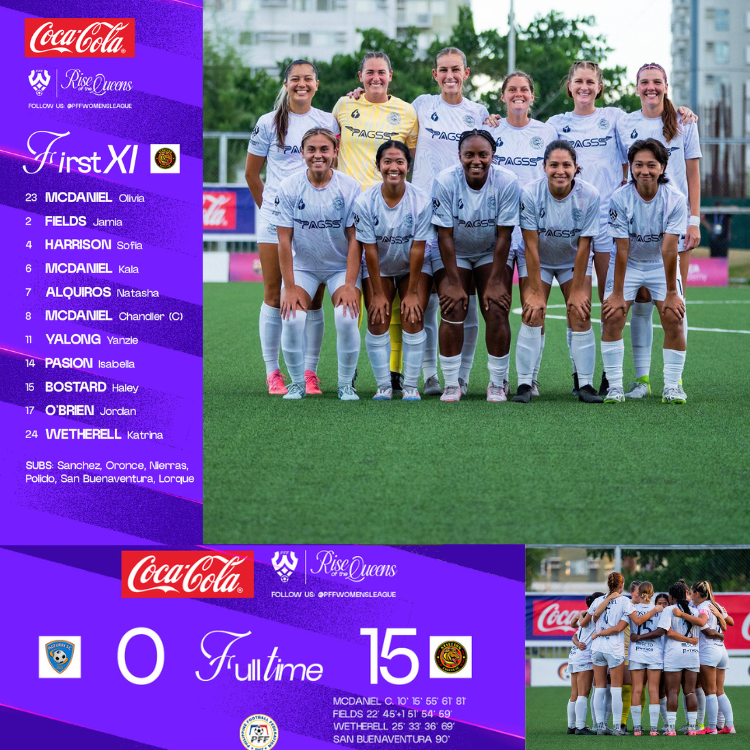 BellaPasion2024's tweet photo. Solid team win! #WeAreStallion #PFFWomensCup2024. The hard work continues! 📷@PFFWomensLeague @StallionFCPhil https://t.co/Jggb4fvMyF