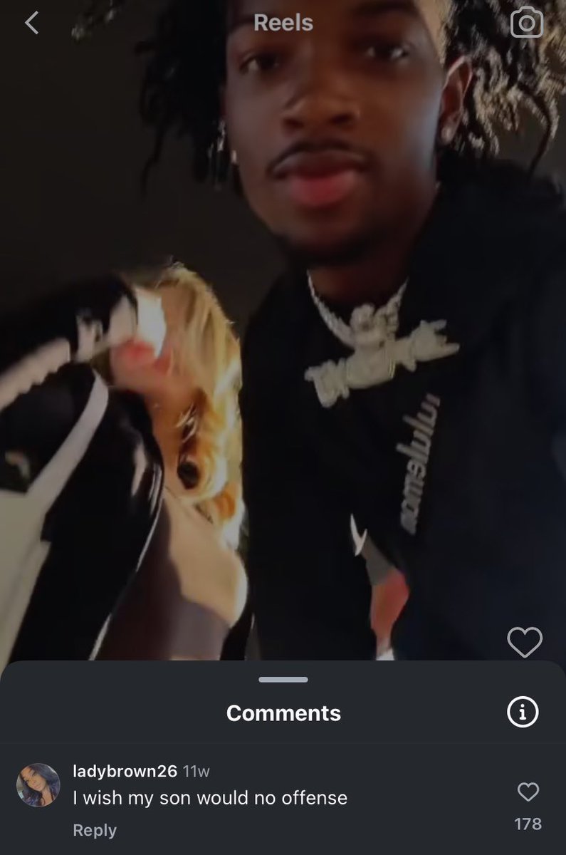 Instagram reels comments be hilarious when a black man seems happy with Emily