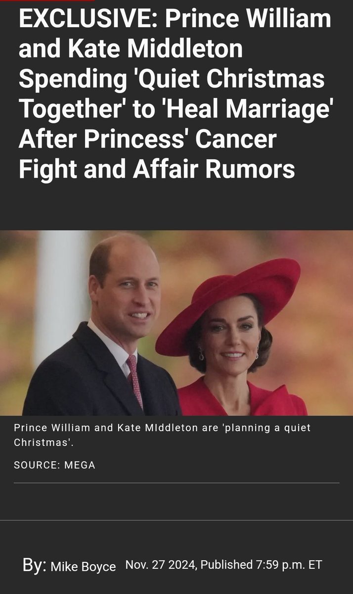 NSome1ne's tweet photo. What the British media refuses to report, others will.
As I've said multiple times, they love to project William and Kate's real married life onto #PrinceHarry and #MeghanMarkle.
The last gasp,๐๐ฝ, before the little fire burns out completely.
SEPARATED, LIVING SEPARATE LIVES.๐๐ฝ https://t.co/pzq2UOqDnc