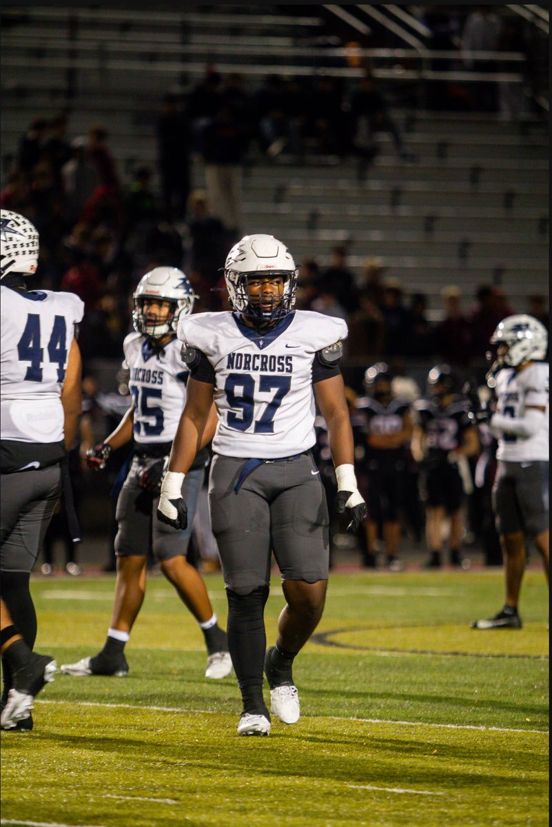 Tyler Jackson (@tylerjacksond1) on Twitter photo Sad that our season had to come to an end in the quarter finals but I enjoyed my junior year experience with the guys!! I finished the season with…
41 total tackles
20 solo tackles
9 TFL
.5 sacks
2 QB hurries
<a href="/CoachRich70/">Corey Richardson</a> <a href="/CoachMoore313/">Earl Moore</a>
<a href="/RecruitGeorgia/">Recruit Georgia</a> <a href="/Norcross_FB/">Norcross Football</a> Sad that our season had to come to an end in the quarter finals but I enjoyed my junior year experience with the guys!! I finished the season with…
41 total tackles
20 solo tackles
9 TFL
.5 sacks
2 QB hurries
<a href="/CoachRich70/">Corey Richardson</a> <a href="/CoachMoore313/">Earl Moore</a>
<a href="/RecruitGeorgia/">Recruit Georgia</a> <a href="/Norcross_FB/">Norcross Football</a>