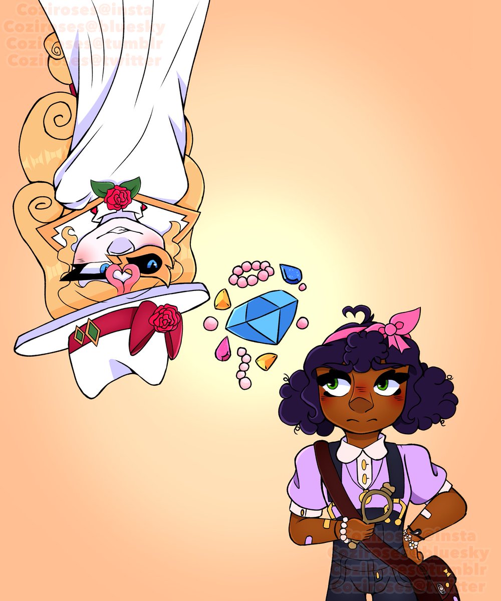 NoliNovalite's tweet image. 🔍 11•29•2024 🔍

Ambrose and Peony, the thief and the detective. 💎🔍

#balanwonderworld #bww #balanwonderworldoc #bwwoc