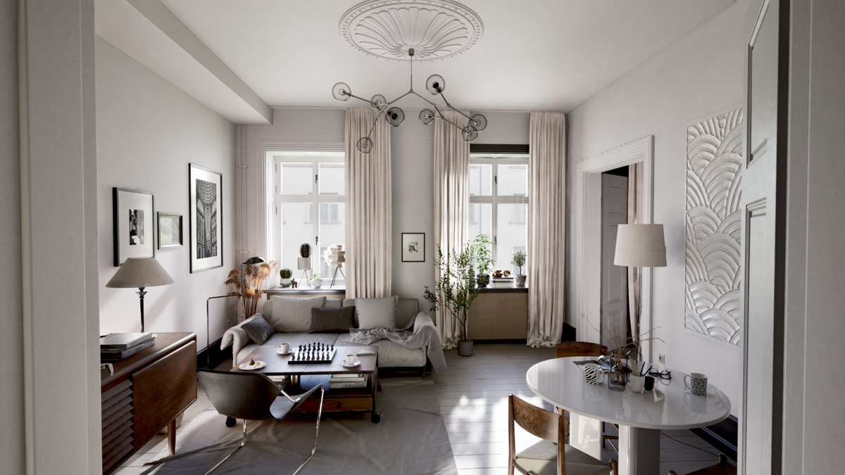 arkvisual's tweet image. #interiordesign #RENDER  #UnrealEngine
